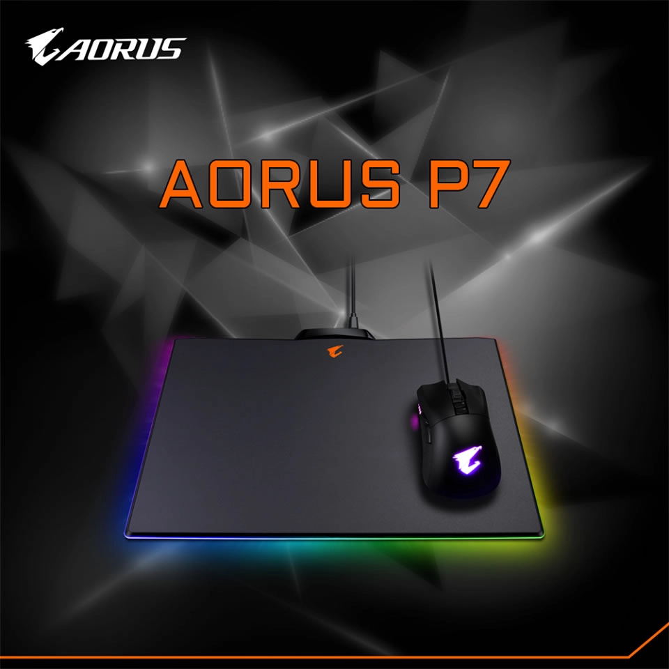 Un premier tapis de souris RGB � venir chez AORUS avec le P7