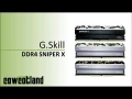  Présentation mémoire DDR4 G.Skill Sniper X