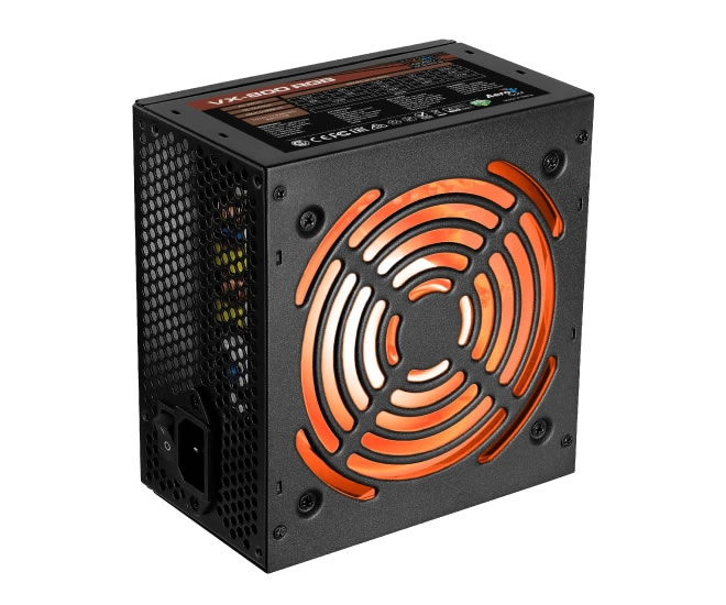 Aerocool lance de nouvelles alimentations VX, avec du RGB et sans certification