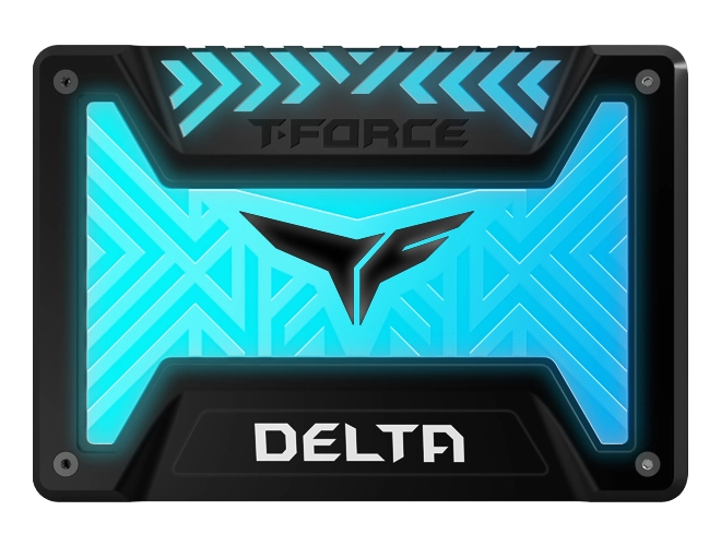 TEAMGROUP d�voile aussi deux SSD T-TORCE DELTA en RGB, dont un adressable afin de g�rer au mieux son efficacit�