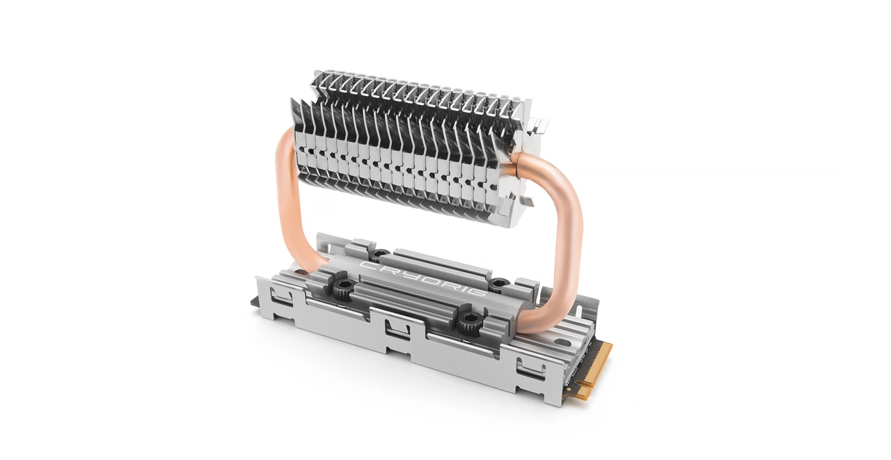 Computex 2018 : radiateur M.2 à caloducs et C7 RGB chez Cryorig