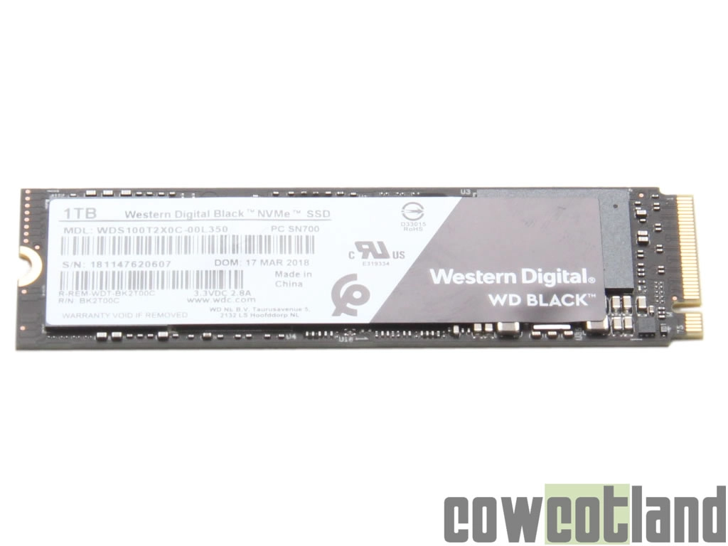  Test SSD Western Digital WD Black 3D 1 To