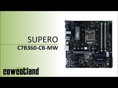 [Cowcot TV] Pr�sentation carte m�re SUPERO C7B360-CB-MW