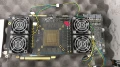 Un PCB de carte Nvidia avec de la mémoire GDDR6