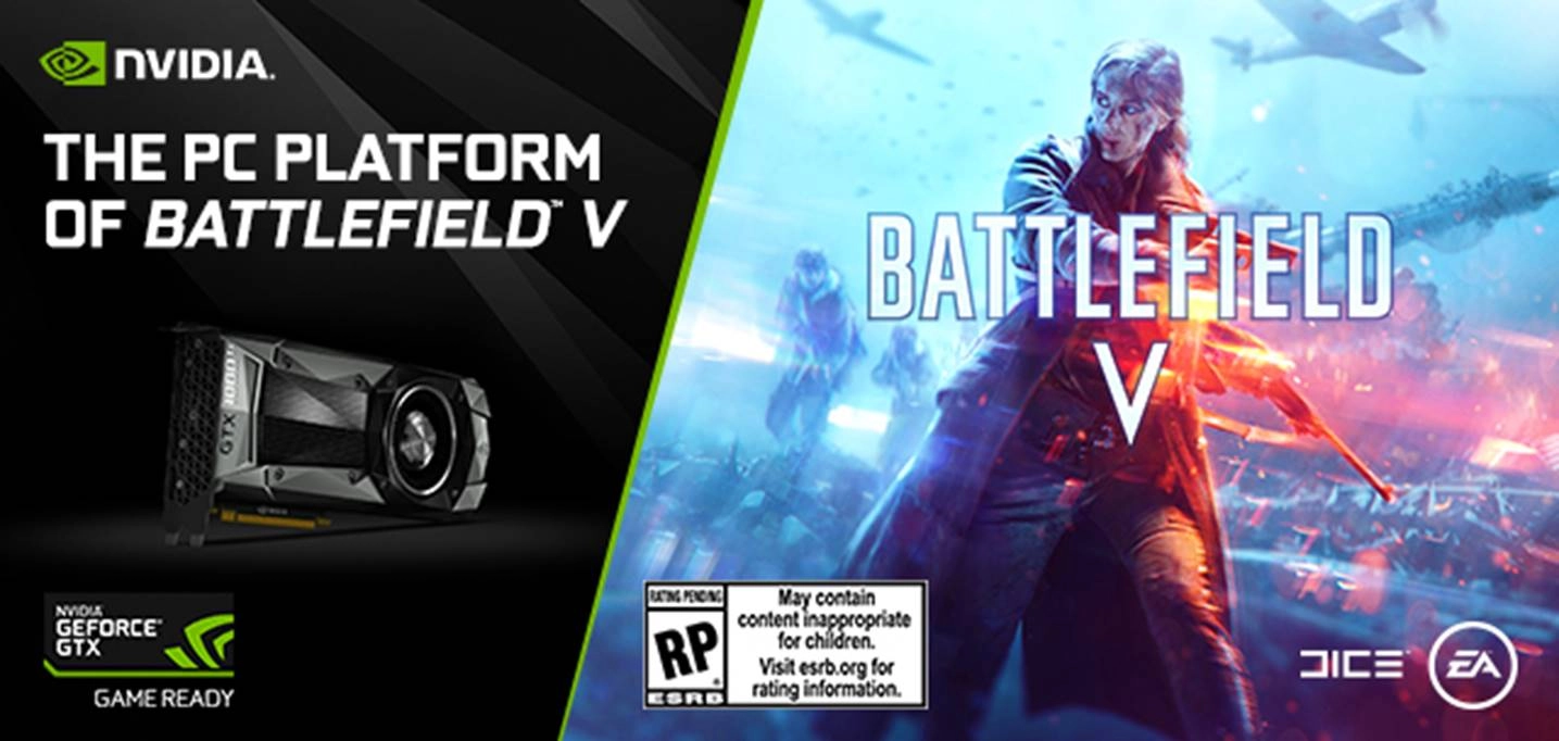 Nvidia d�voile une vid�o de Gameplay du prochain jeu Battlefield 5