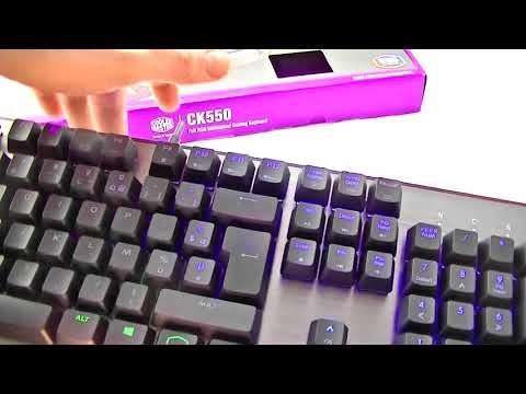  Pr�sentation du clavier Cooler Master CK550