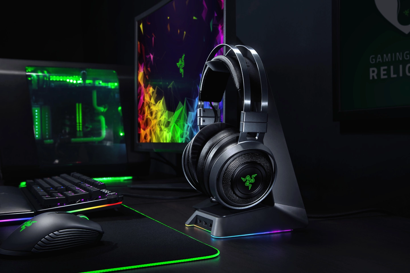 Razer annonce trois nouveaux casques sans-fil gamer, les Nari