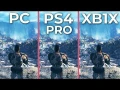 Fallout 76 : Comparaison vidéo entre PC 4K Ultra vs. PS4 Pro vs. Xbox One X