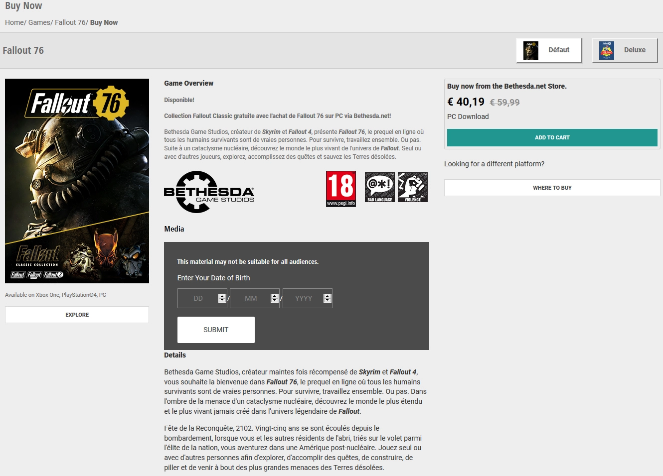 Bethesda aurait d�but� les remboursements du jeu Fallout 76