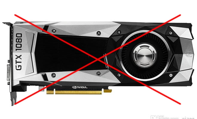 C'est aussi la fin pour la carte graphique GeForce GTX 1080, elle disparait �galement des catalogues