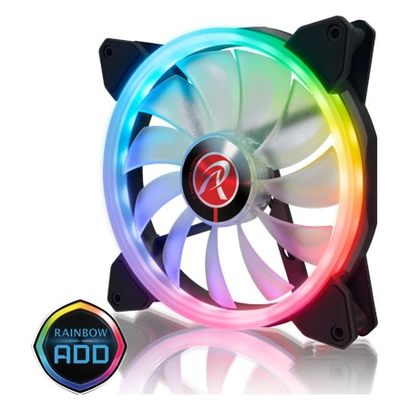 RAIJINTEK ajoute un ventilateur IRIS 14 RBW ADD � son catalogue