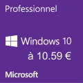 La licence Microsoft Windows 10 Pro OEM à 10.59 € avec Cowcotland et GVGMall