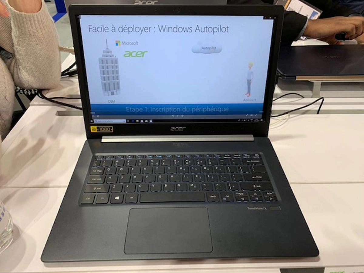ITP 2019 : Acer TravelMate X5, une superbe machine portable de 980g