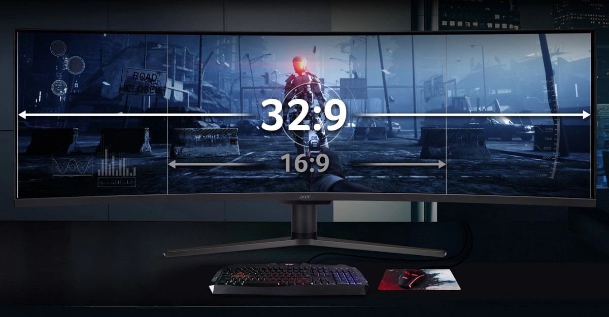 Acer EI491CR Pbmiiipx : un �cran 32:9, HDR et 144 Hz