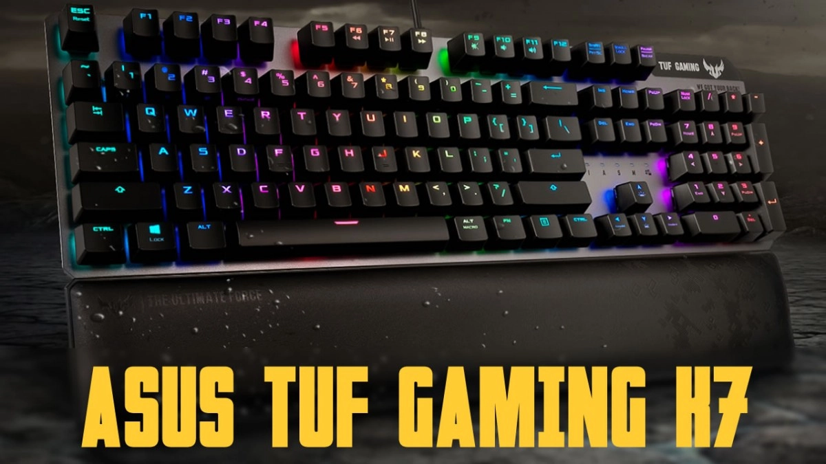  Pr�sentation clavier ASUS TUF Gaming K7
