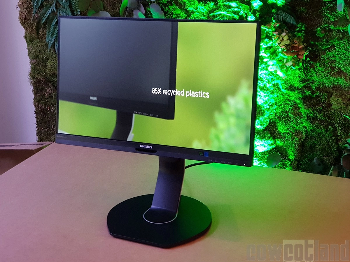 Philips 241B7QGJEB : un �cran qui prend soin de l'environnement