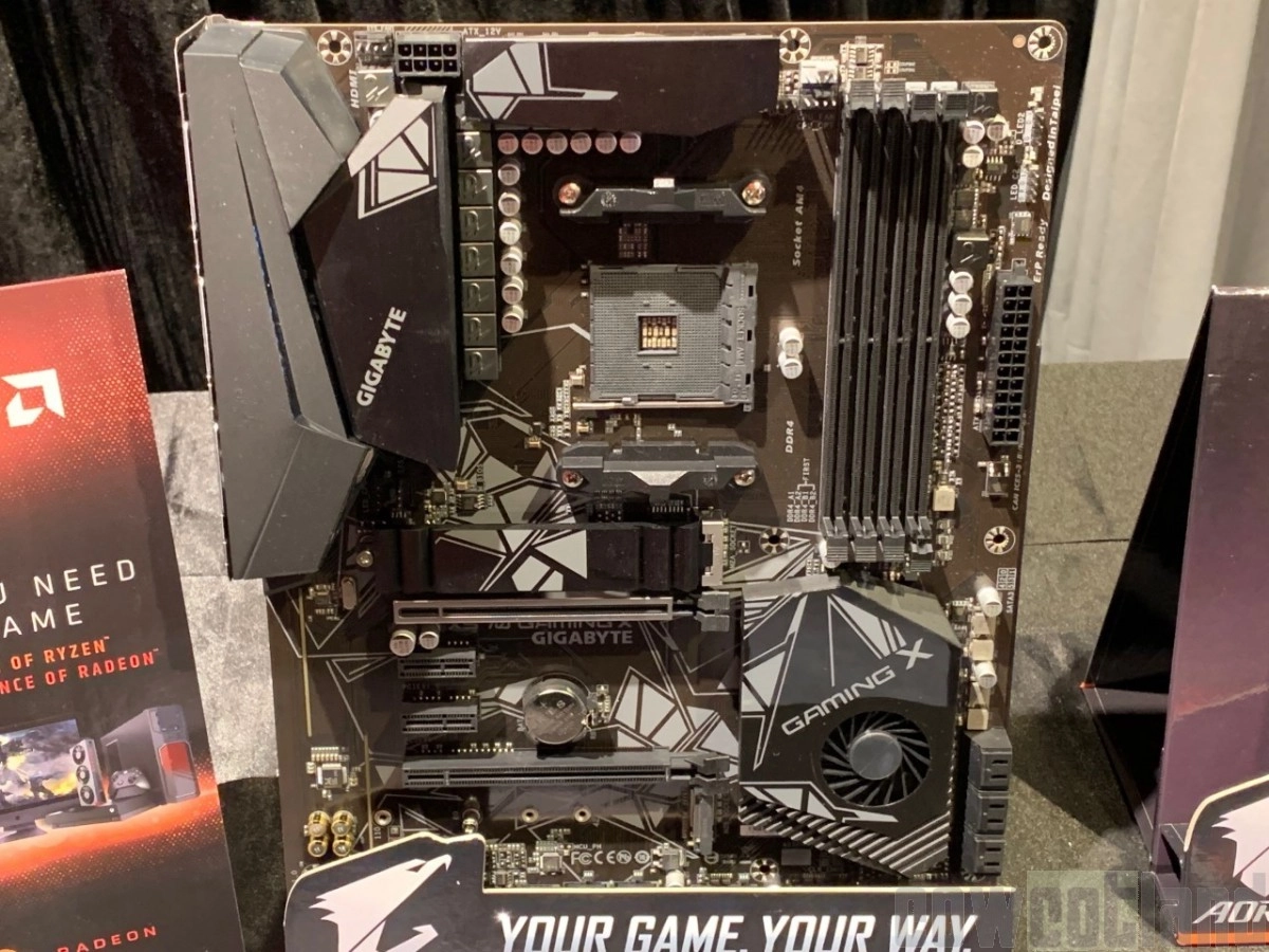 COMPUTEX 2019 : une carte m�re Gigabyte X570 Gaming X