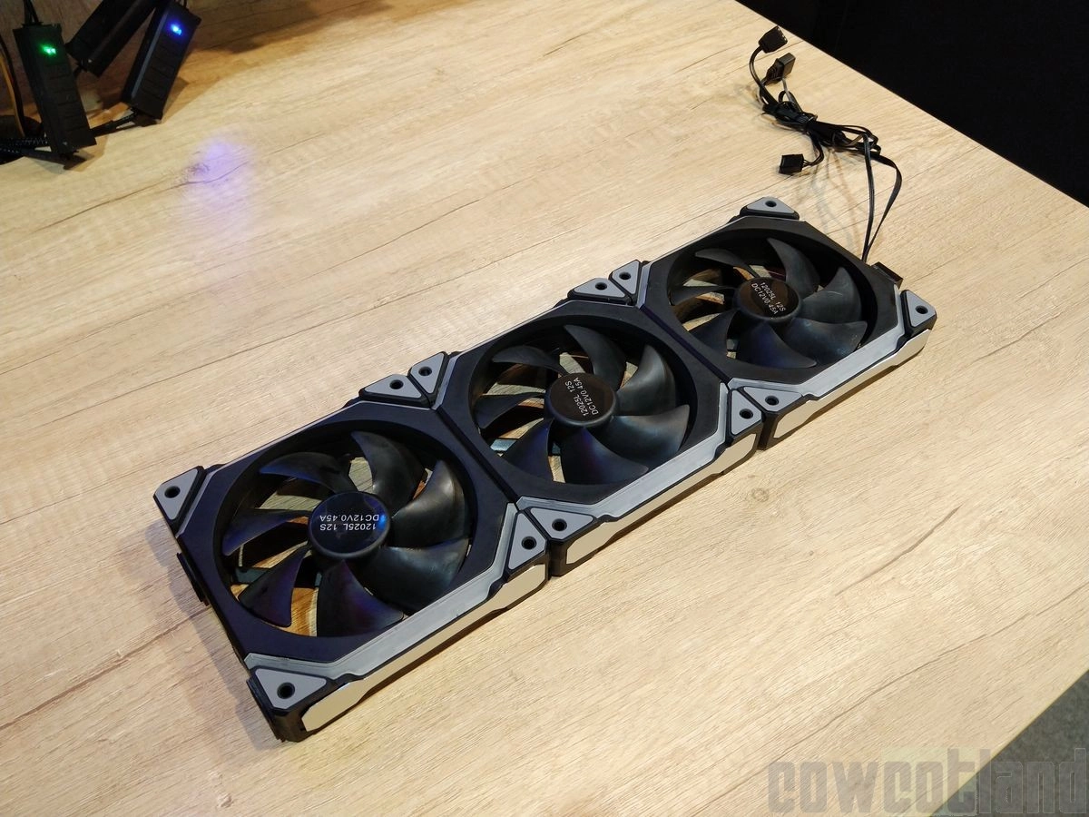 COMPUTEX 2019 : Lian Li Concept UNI Fan, des ventilos chainables intelligemment