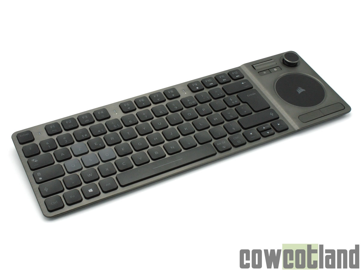  Test clavier CORSAIR K83 : Pour le salon exactement