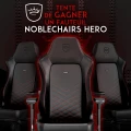 Concours : Materiel.net vous fait gagner un fauteuil noblechairs France HERO Noir/Rouge