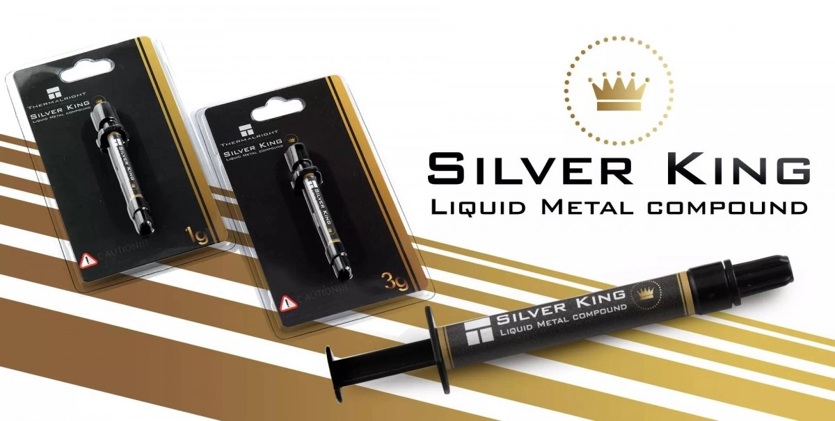 Thermalright lance sa p�te thermique Silver King avec des morceaux de Robert Patrick dedans