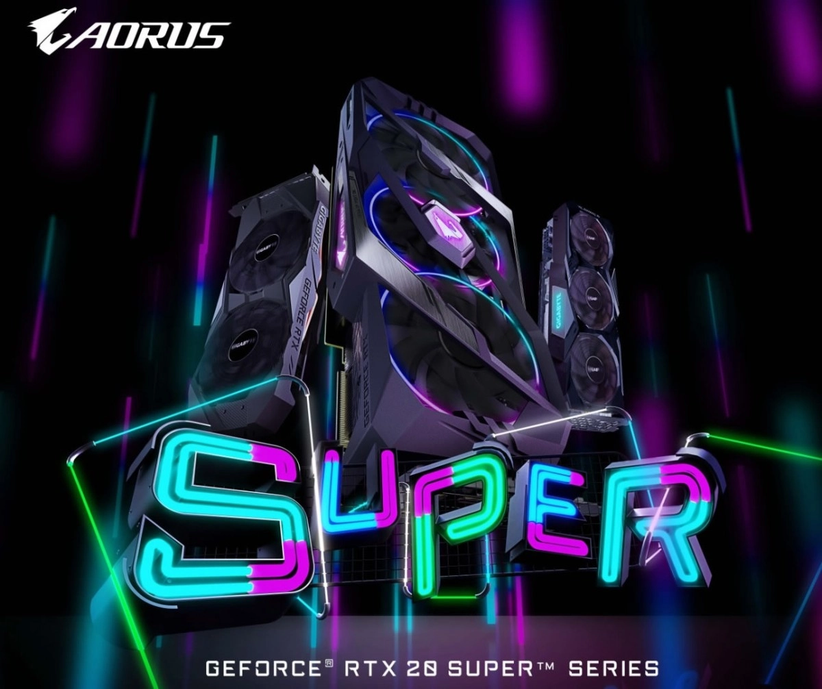GIGABYTE-AORUS y va aussi de quelques cartes graphiques RTX 2000 Super