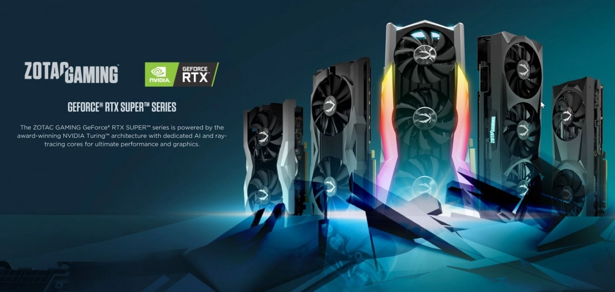 ZOTAC annonce aussi sa line up de RTX 2000 Super, 9 cartes au programme