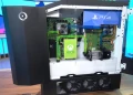 Origin imagine un Pc fou avec une Xbox One X, une PS4 pro, une Switch et un ordinateur haut de gamme