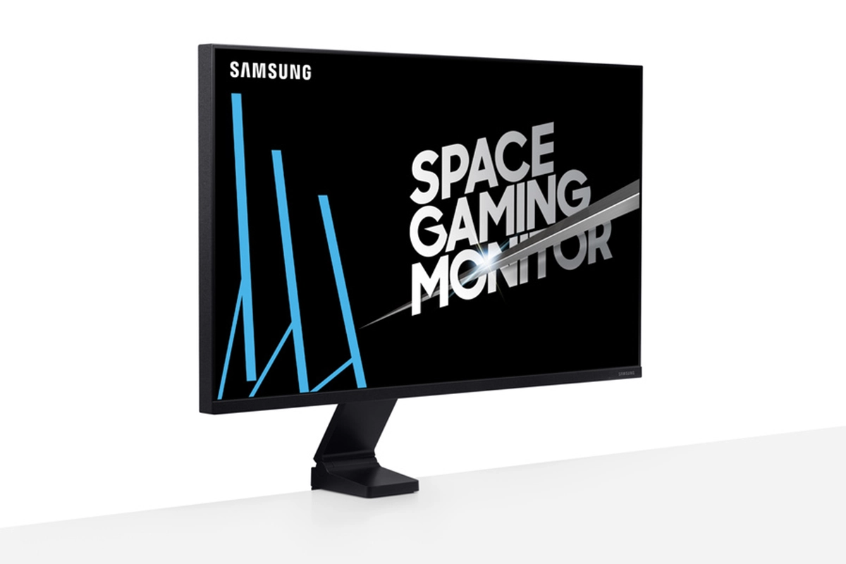Samsung annonce son SR75Q Space Monitor : un �cran au pied remarquable