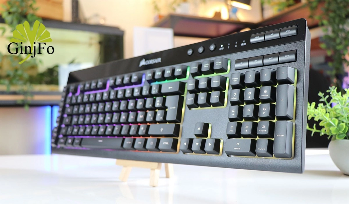GinjFo teste le clavier K57 RGB Wireless de Corsair