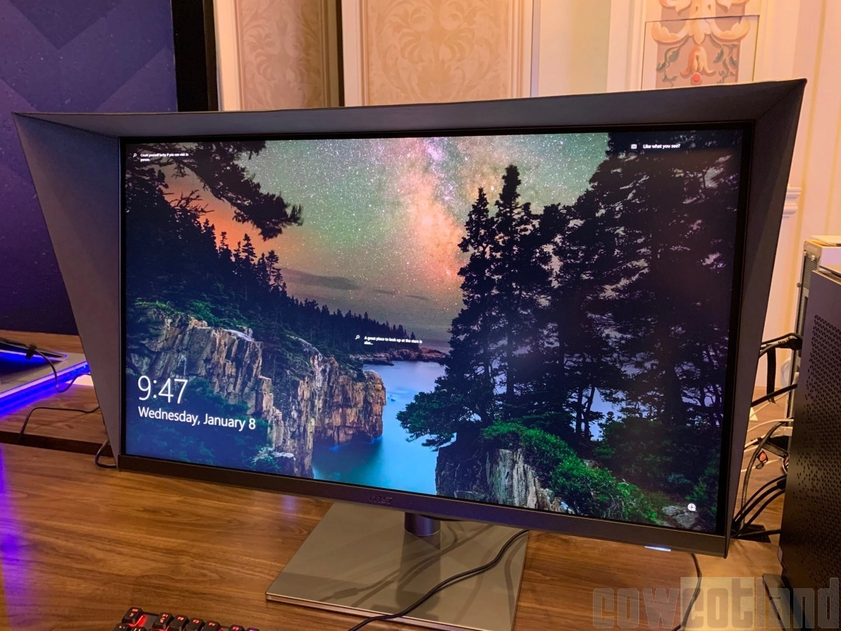 CES 2020 : Deux nouveaux �crans MSI pour les cr�ateurs : PS321QR et PS321UR
