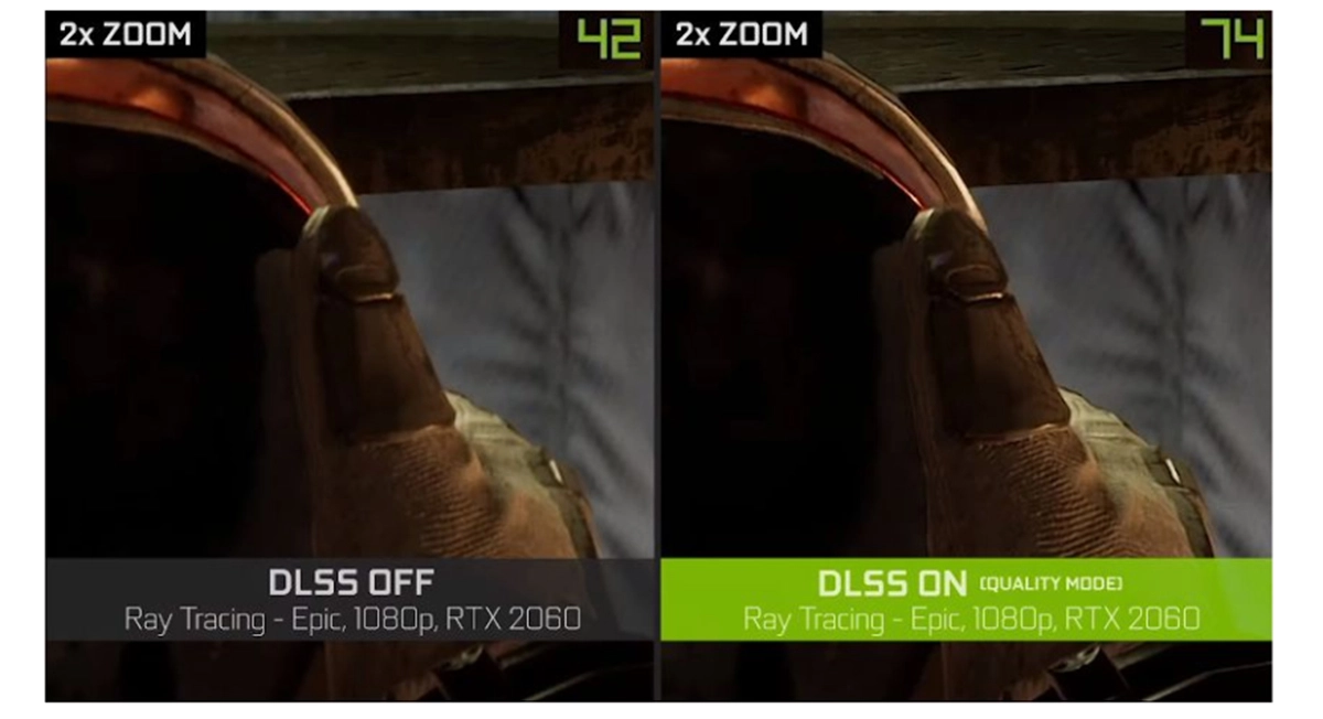 Nvidia met en avant les avanc�es de sa technologie DLSS