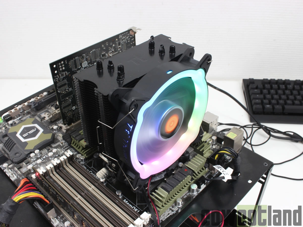  Test ventirad CPU Thermaltake UX200 : ARGB et pas cher