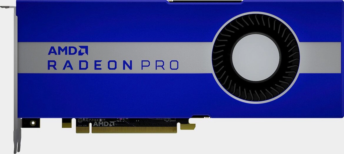 Une future carte graphique AMD Radeon Pro W5500 aper�ue � 392 $