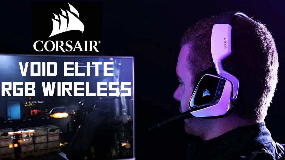 Pr�sentation casque Corsair VOID Elite RGB Wireless