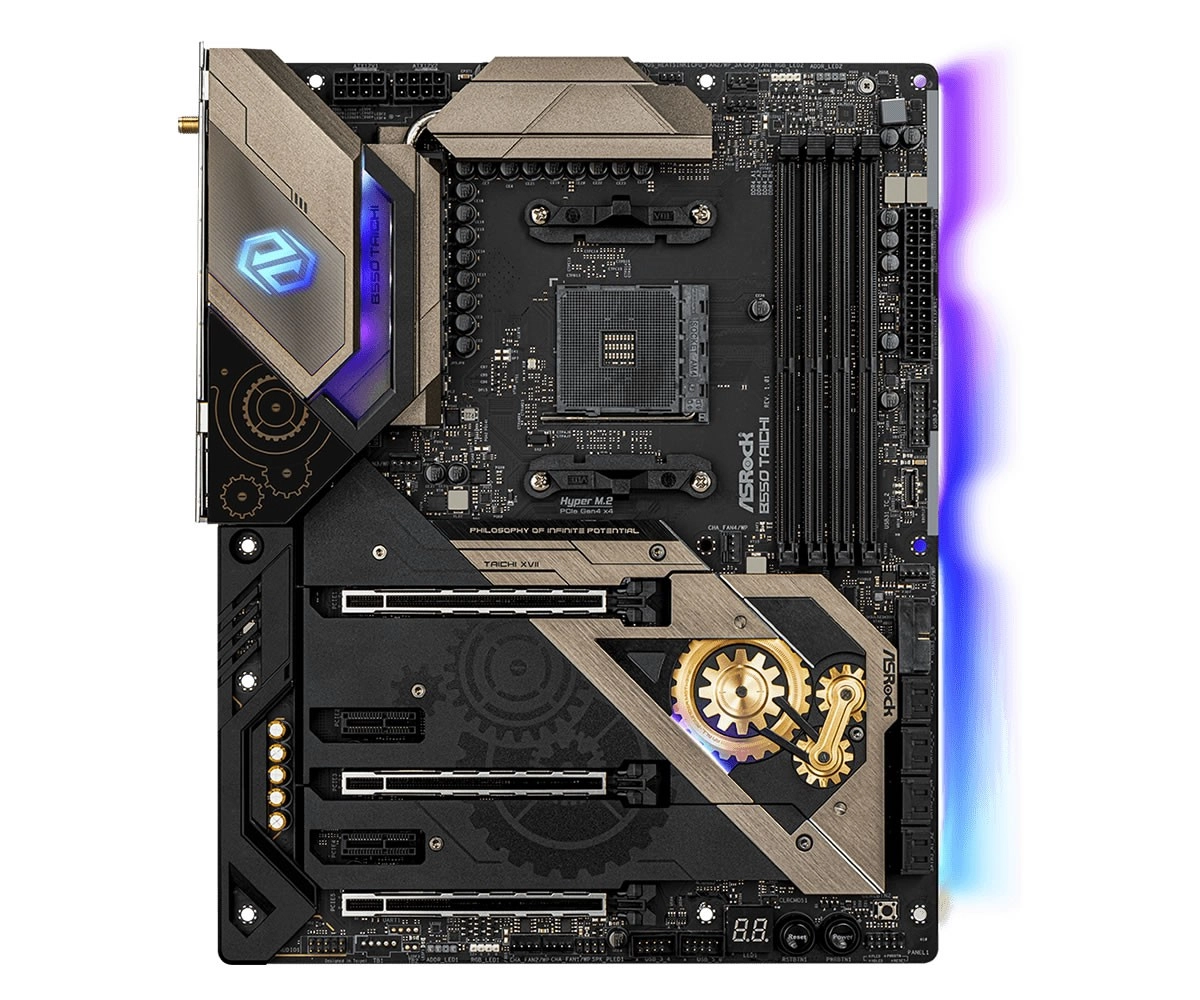 Chipset AMD B550 : la gamme ASRock