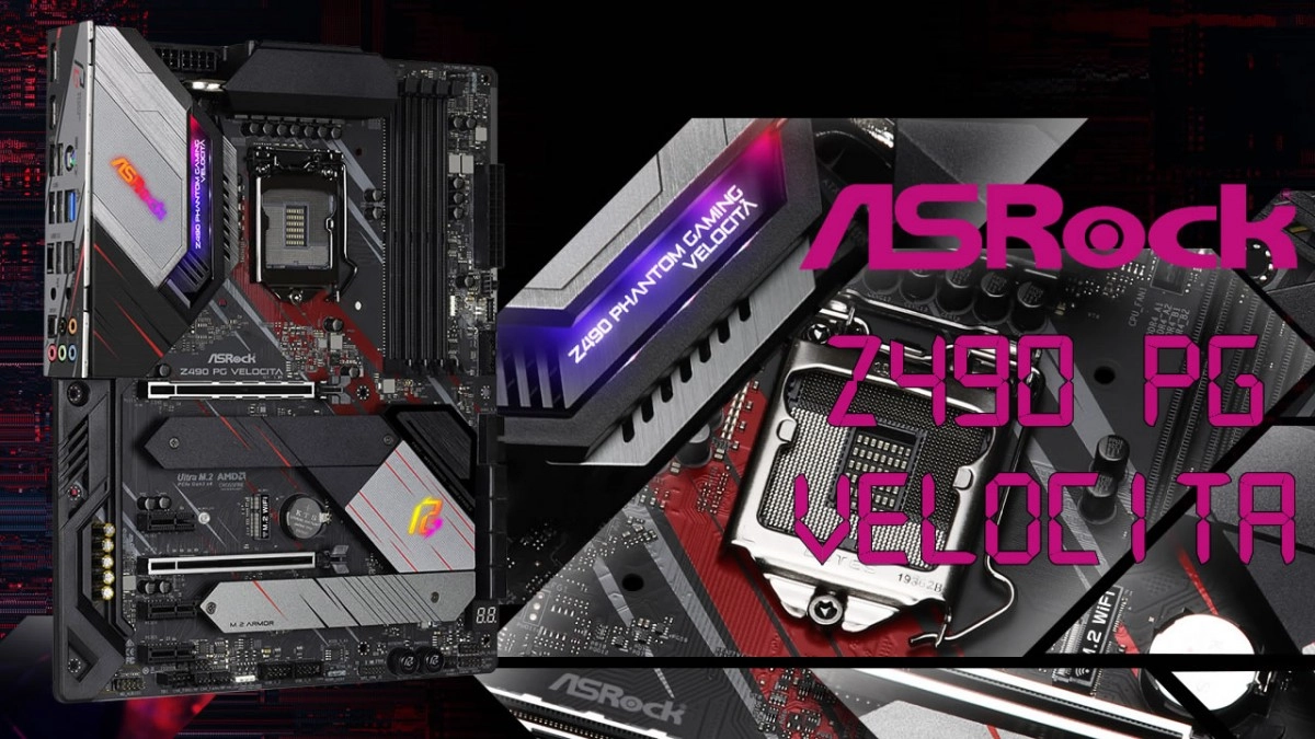  Pr�sentation carte m�re ASROCK Z490 PG Velocita