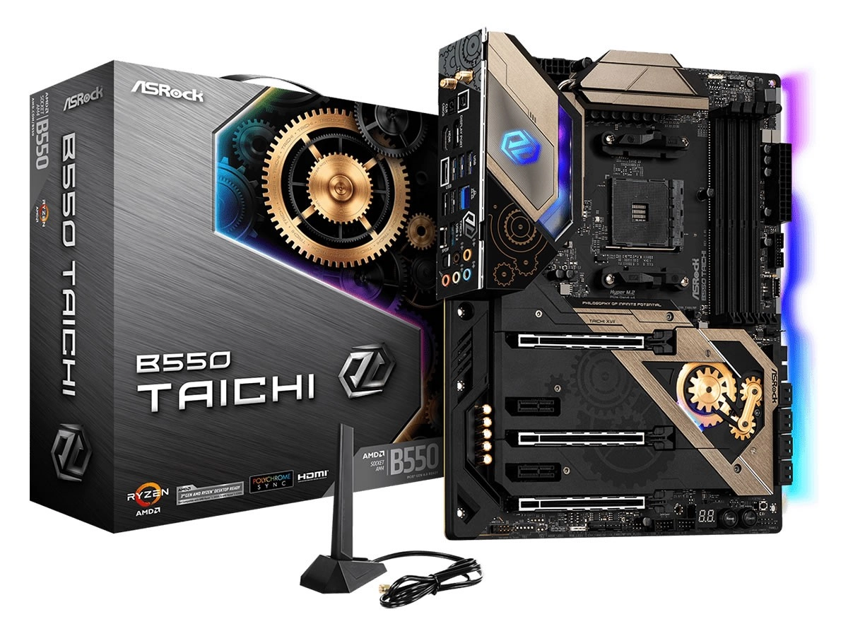  Pr�sentation carte m�re ASROCK B550 TAICHI