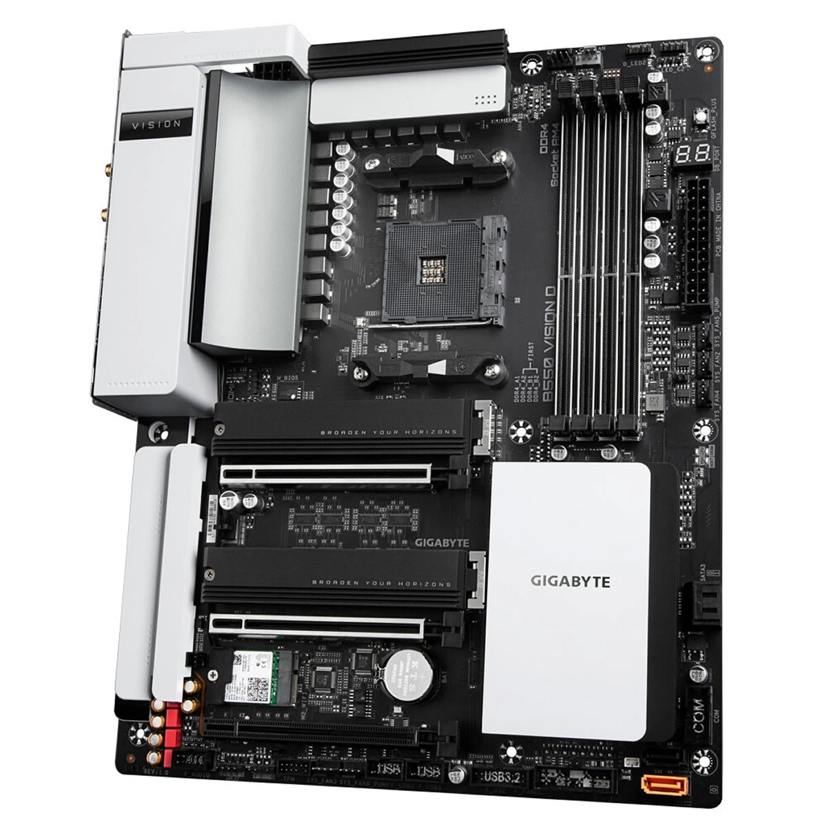GIGABYTE annonce sa carte m�re B550 VISION D