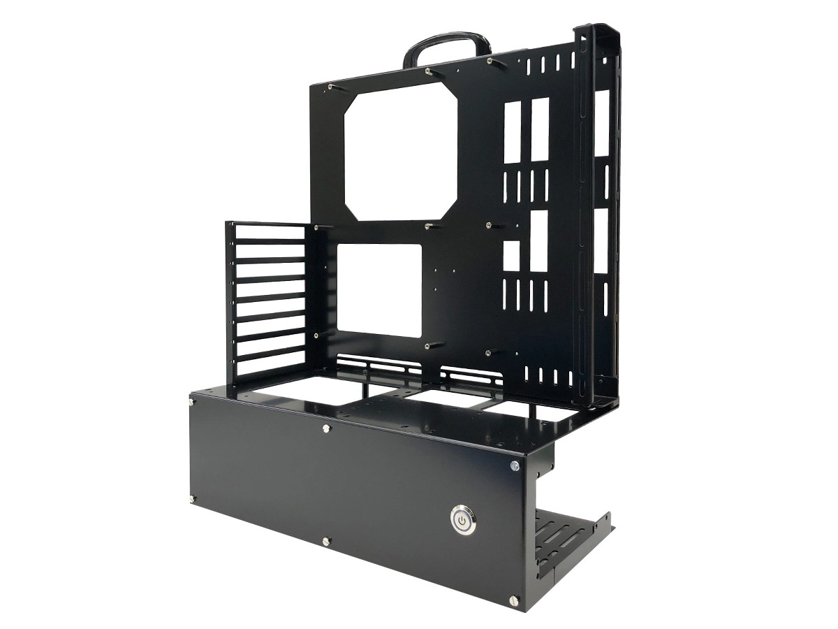 Le boitier ouvert N-FRAME passe au format E-ATX