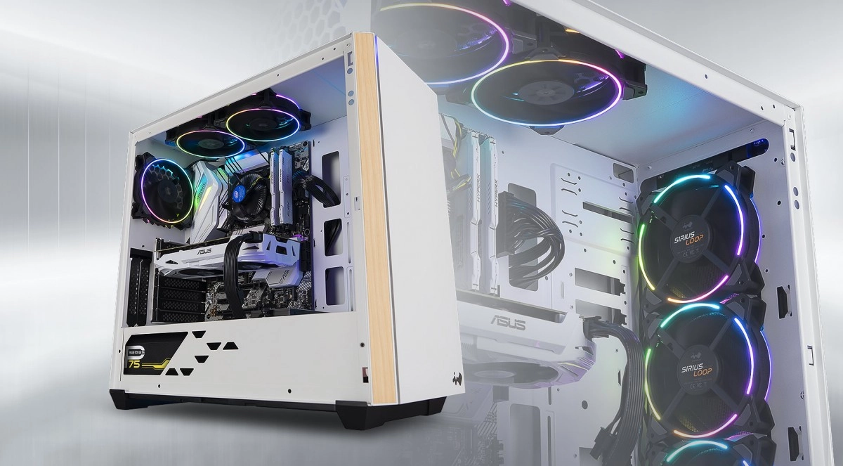  Pr�sentation boitier INWIN 216 COMBO WHITE : Pour un PC au top du style