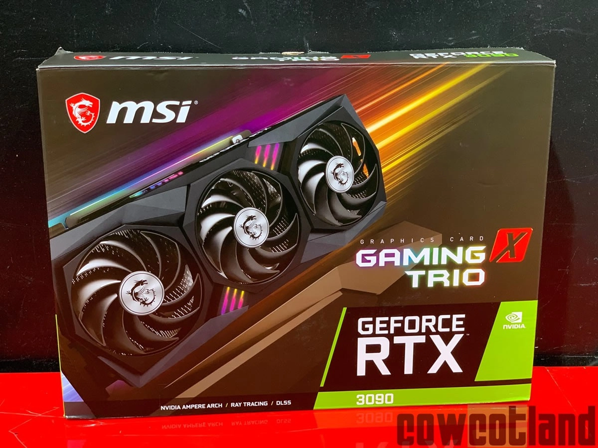 [Cowcotland] A la d�couverte de la carte MSI GeForce RTX 3090 GAMING X TRIO