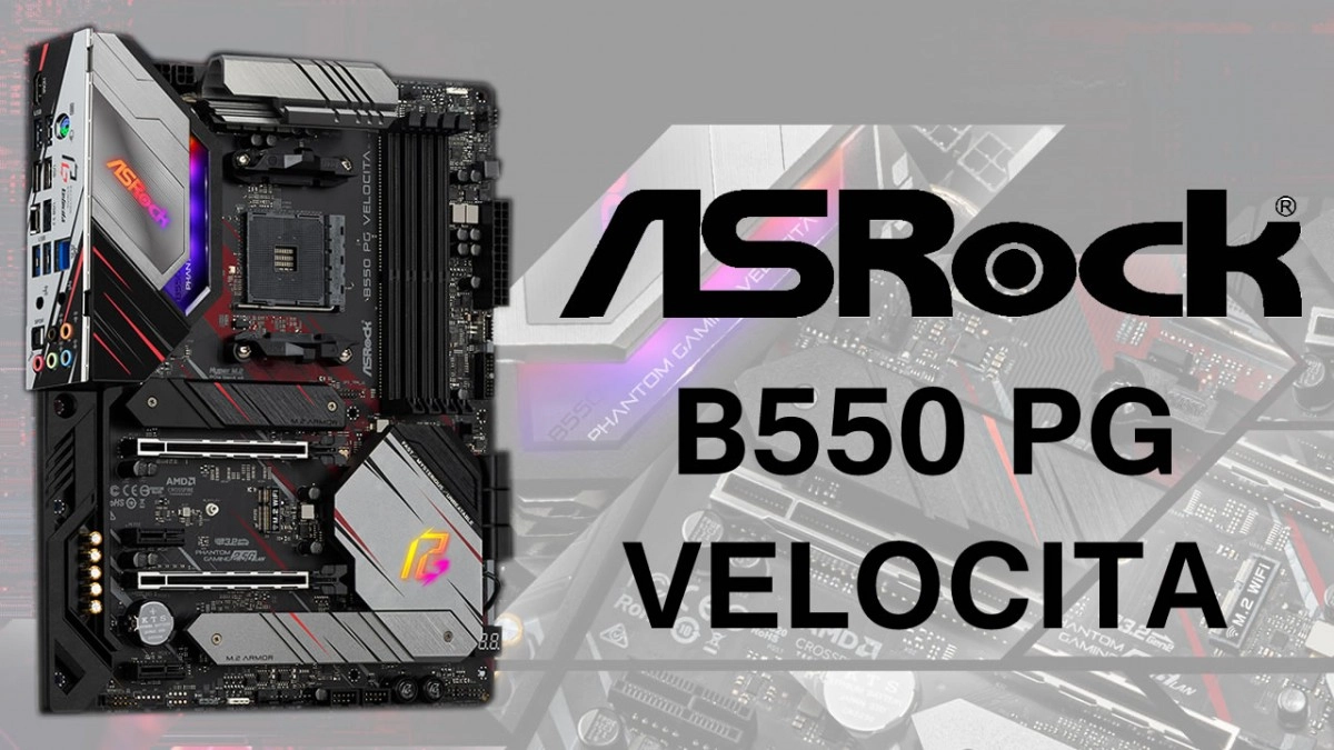  Pr�sentation carte m�re ASROCK B550 Phantom Gaming Velocita