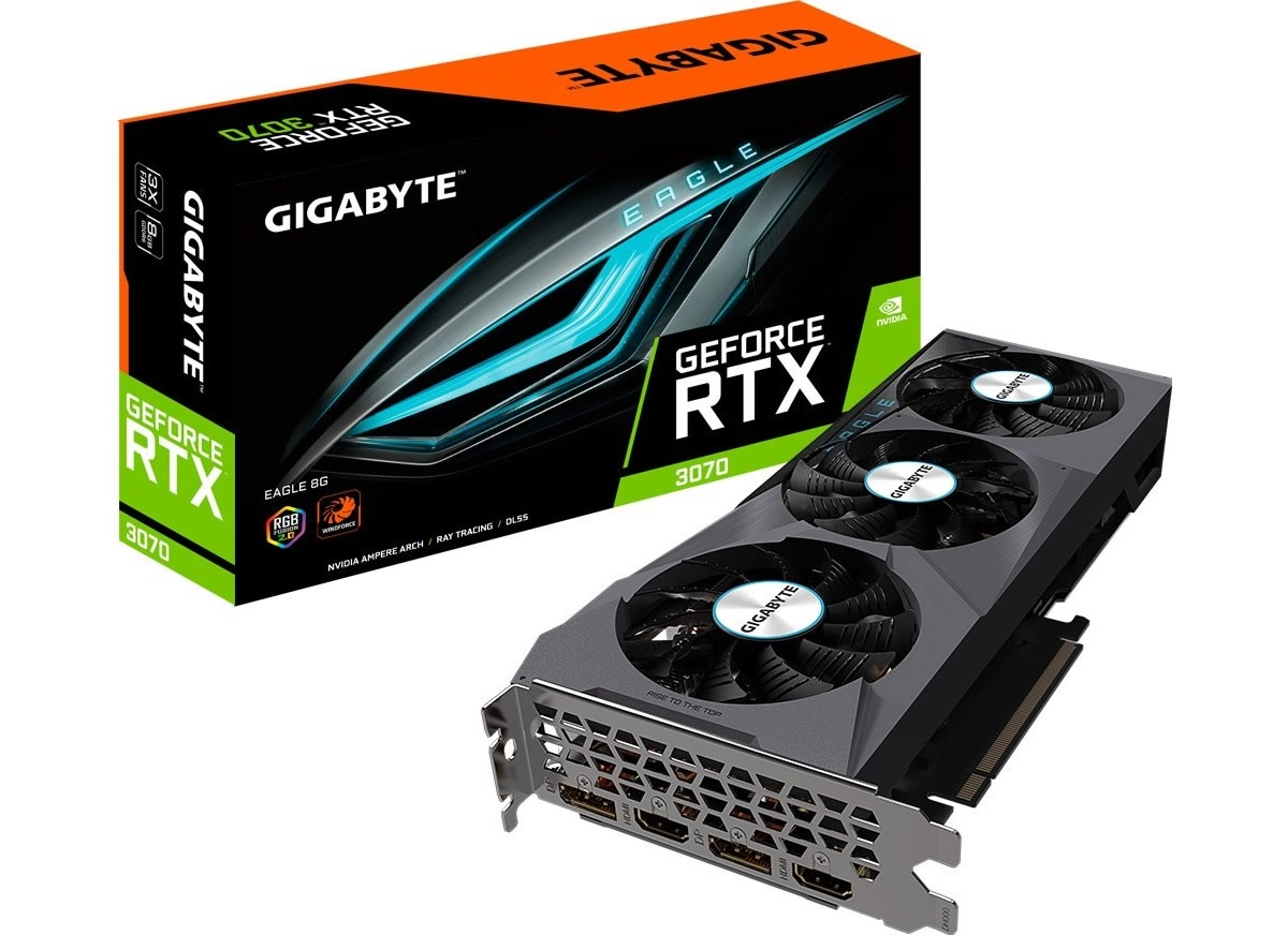La GIGABYTE RTX 3070 EAGLE se trouve un tarif