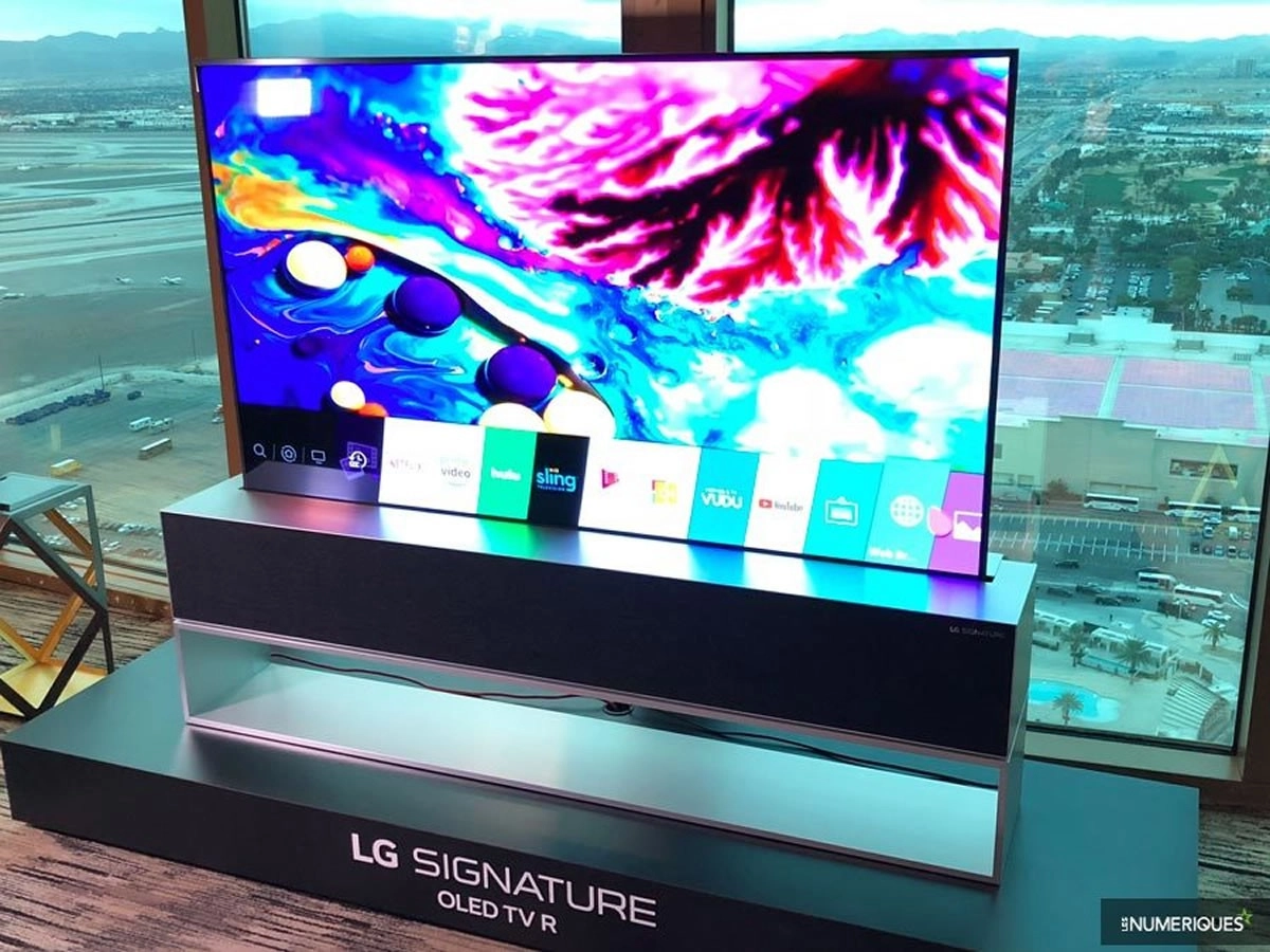 Le tarif de la LG 65RX, la premi�re TV enroulable de LG, est connu et �a va piquer 