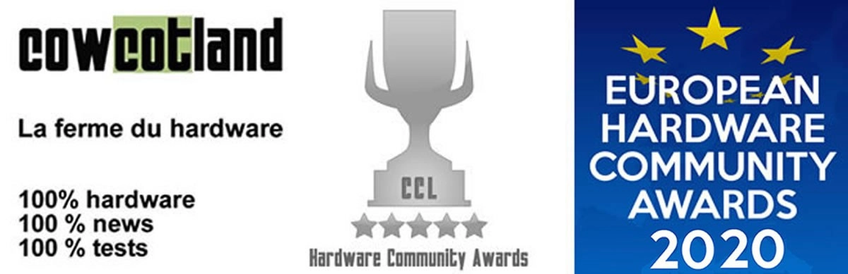  Cowcotland Hardware Community Awards 2020 : Voil� les marques et produits les plus populaires en France