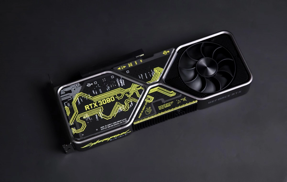 Voil� la seule et unique NVIDIA GeForce RTX 3080 Cyberpunk 2077 Edition