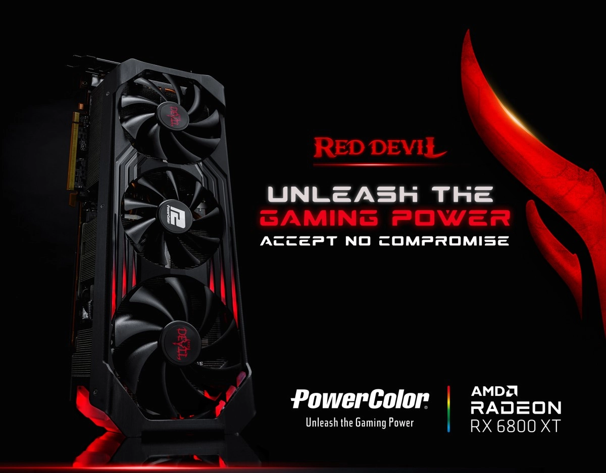 Gare au monstre, Power Color d�voile ses RX 6800 et RX 6800 XT Red Devil
