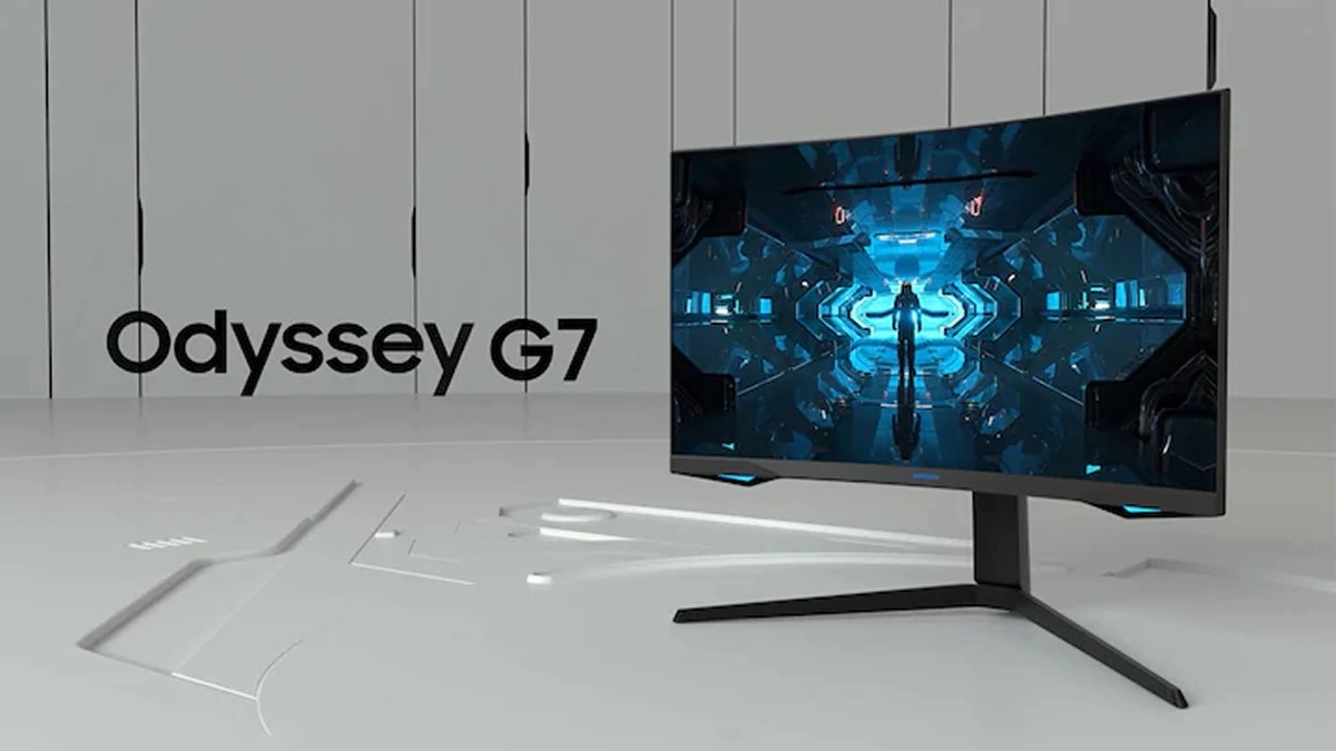  Pr�sentation �cran gaming SAMSUNG ODYSSEY G7
