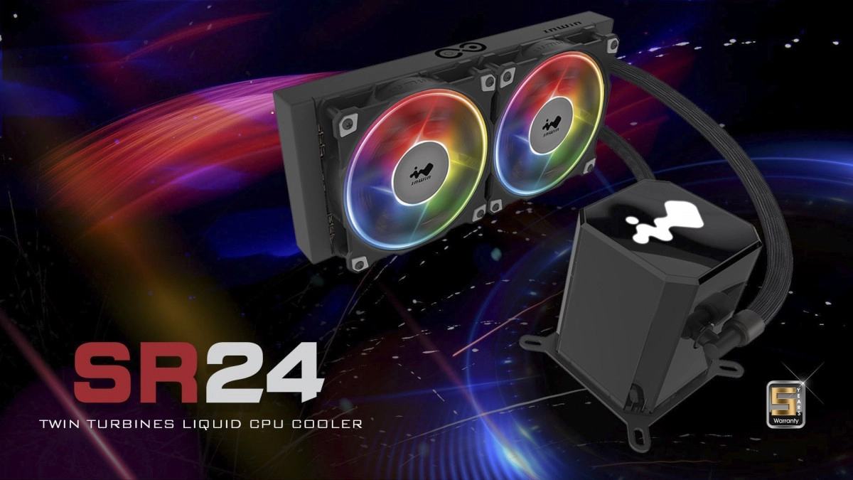  Pr�sentation watercooling AIO InWin SR24 : deux pompes sinon rien